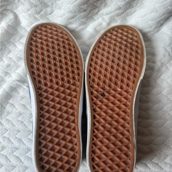 Vans Classic Blue and White Sneakers - Picture 4 of 7